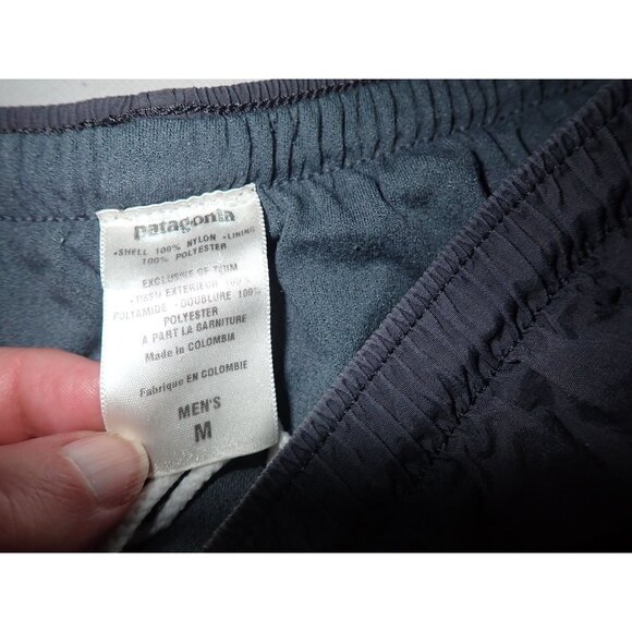Lot Vintage Patagonia Mens M Swim Shorts Lined Blue Gray Nylon Gorpcore Trail - Picture 8 of 11